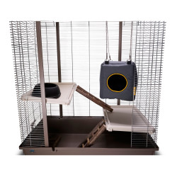 Vadigran Maisonnette Humpy 20 x 20 x 20 cm pour rongeur Accessoire de cage