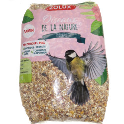 ZO-171013 Zolux Semillas mixtas de primera calidad . descascarilladas 2,5 kg . para pájaros Alimentos para semillas