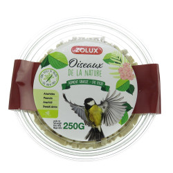 zolux Birdy Cup granules with peanuts 250 grams for birds arachides