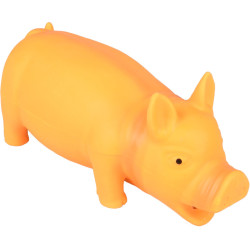 jouet en latex a couinement pour chien cochon fiona orange 22 cm FL-518840 Flamingo