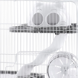 Flamingo Hamster cage Binky grey 45 x 30 x 44.5 cm Cage