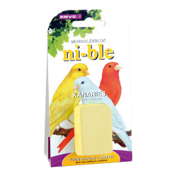 ESVE Mineralstein ESVE NI-BLE gelb 40 g. für Kanarienvogel VA-2882 Nahrungsergänzungsmittel