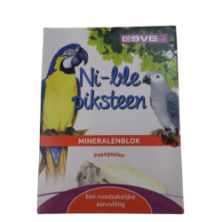 Vadigran Mineralstein ESVE NI-BLE 250 g. für Papagei. VA-8485 Nahrungsergänzungsmittel