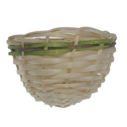 animallparadise 2 wicker nests for canaries. ø 11 cm . for birds Bird nest product