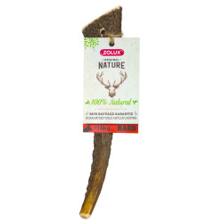 zolux Hard Deer Antler Chew Stick, about 15 cm, for dogs - 15 kg Chewable candy