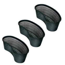 animallparadise Set of 3 Oval Baskets 45 for water basin Basin basket