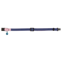 Trixie Two-coloured cat collar, with a bell, random colour Necklace
