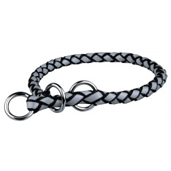 Trixie CAVO collar. size L. 52-60 cm ø18 mm. black semi choke. education collar