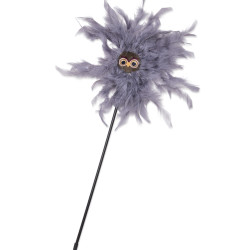 Vadigran Fishing rod Owl and catnip, length 45 cm. for cat Fishing rods and feathers