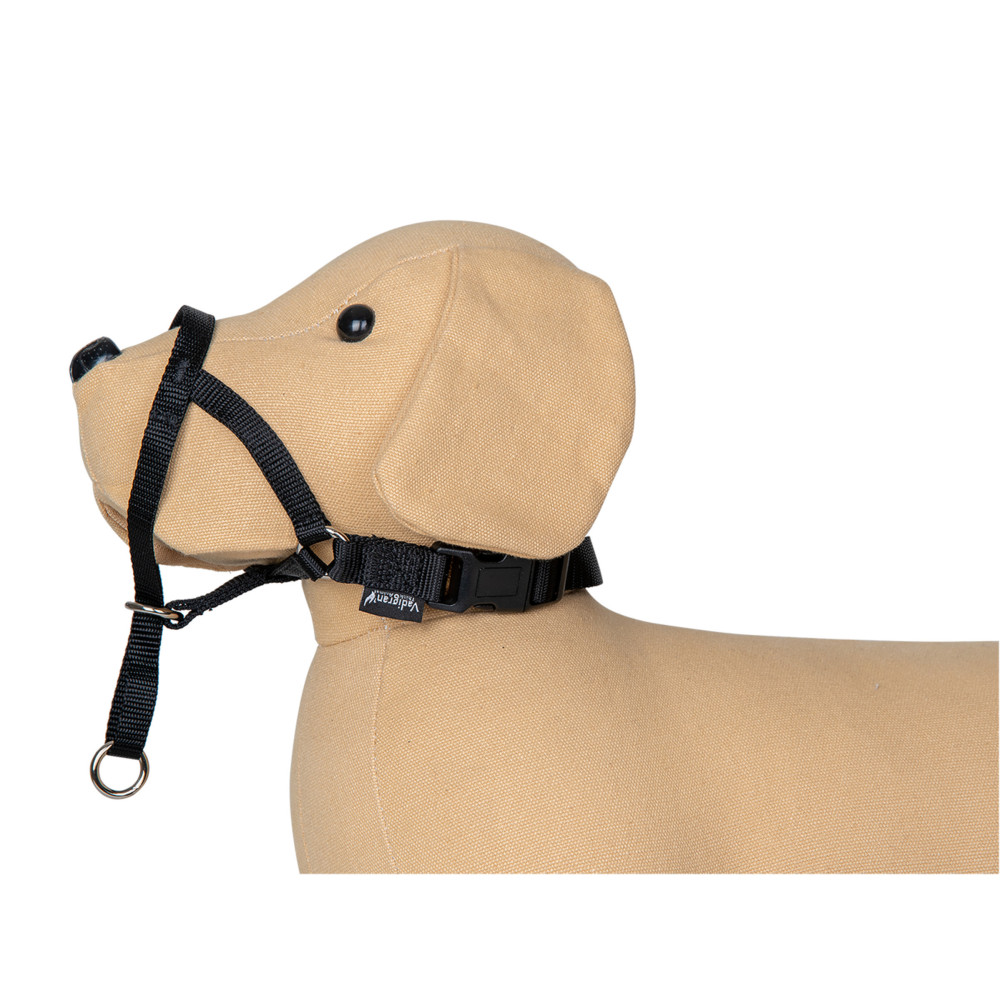 Vadigran Black Halter Harness . size XS. 24-33 cm. for dog. dog harness