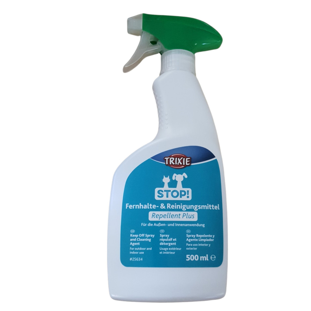 Trixie Repellent Spray Plus. Keeps dogs and cats away from treated areas. Repellents
