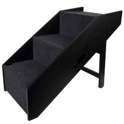 animallparadise Dog ramp and stairs Black 62 x 36 x 51 cm Accessibility