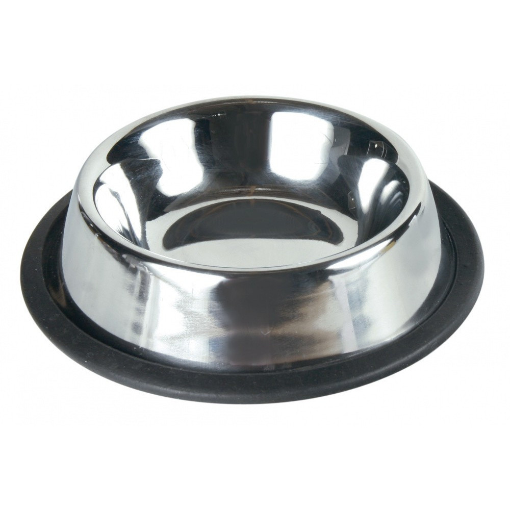 animallparadise Stainless steel bowl for animals, 0.2L / ø 11 cm. Bowl, bowl