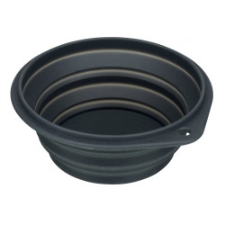 animallparadise 2 liter travel bowl foldable silicone dog bowl - random color. Bowl, travel bowl