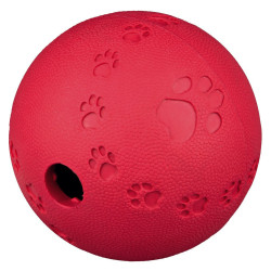 een snack bal voor honden ø 6 cm - treat dispenser - willekeurige kleur animallparadise AP-34940 Beloningsspelletjes snoep