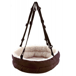 animallparadise Un lit douillet à fixer pour petits animaux - taille 30 x 8 x 25 cm, couleur selon stock Beds, hammocks, nesters