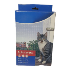 animallparadise Filet de protection pour fenêtre 6 x 3 mètres pour chat Sécurité