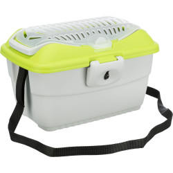 animallparadise Mini-Capri transport box with shoulder strap, up to 2 kilos. Transport cage
