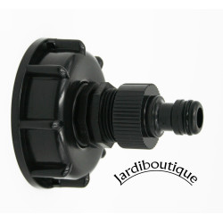 jardiboutique Fitting/Nipple S60x6 + Nipple + Quick coupling and Gaskets Aquaponics