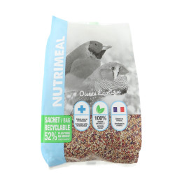 animallparadise Nutrimeal Exotic Bird Food Seed, 800g. AP-139084 Cibo per i semi