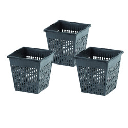 animallparadise Set of 3 Baskets, size 11 x 11 x 11 cm, for water basin Basket basin