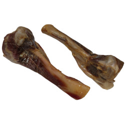 animallparadise Zwei Schinkenknochen für Hunde. Mindestens 460 g. AP-482616 Echter Knochen