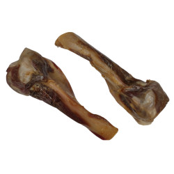animallparadise Zwei Schinkenknochen für Hunde. Mindestens 460 g. AP-482616 Echter Knochen