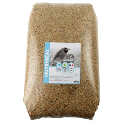 animallparadise Graines, alimentation oiseaux exotique nutrimeal - 12Kg Nourriture graine