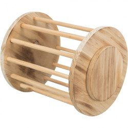 animallparadise Wooden hay, grass and straw rack for rodents, 15x19cm. Food rack