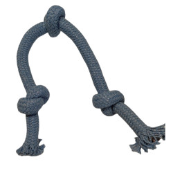 animallparadise COSMIC-Seil mit 3 Knoten, Größe ø 2 cm x 47 cm, Hundespielzeug. AP-480492 Seilspiele für Hunde