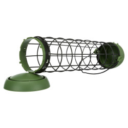 Alimentador de bolas de gordura ø 8 x 29 cm para aves. AP-55627 suporte de bola ou almofada de lubrificação