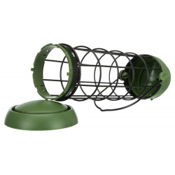 Alimentador de bolas de gordura ø 8 x 22 cm para aves. AP-55626 suporte de bola ou almofada de lubrificação