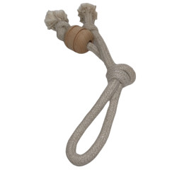 Corda Wild Mix com cabo, tamanho ø 1,2 cm x 35,5 cm, brinquedo para cão. AP-480455 Jogos de cordas para cães