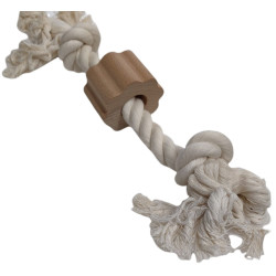 animallparadise Corde Wild 2 nœuds, taille ø 2 cm x 34 cm, jouet pour chien. Jeux cordes pour chien