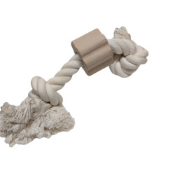 animallparadise Wild Giant 2 knots rope, size ø 3 cm x 42cm, dog toy. Ropes for dogs