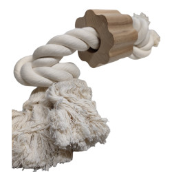 animallparadise Wild Giant 2 nodi corda, dimensioni ø 3 cm x 42cm, giocattolo per cani. AP-480454 Set di corde per cani