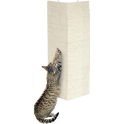 animallparadise Planche Grattoir Sisal pour Chat, Beige 28 x 52 cm + catnip. Griffoirs et grattoir