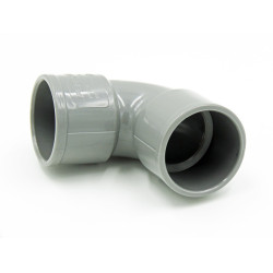 jardiboutique ø 32 mm Elbow PVC drain 87°30' FF to glue - Set of 4 pieces Coude évacuation