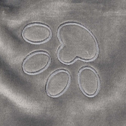animallparadise Blanket 100 x 70 cm. grey color. for dog. dog blanket