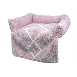 animallparadise Sofa Bed Bobo Pink for cats or small dogs. coussin et panier chat