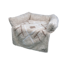 Sofá cama de caramelo para gatos ou cães pequenos. AP-15797 almofada e cesto para gatos