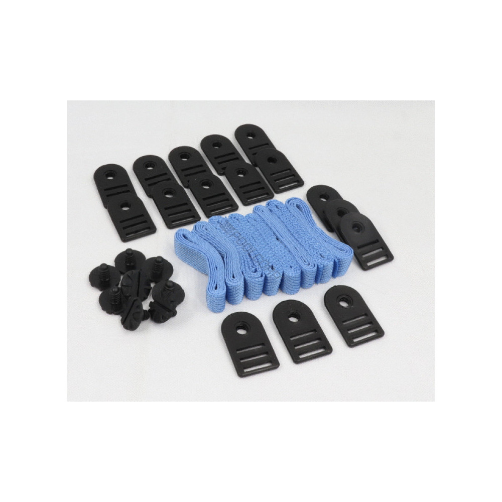 Jardiboutique a set of fasteners for Solaris Kokido tarpaulin rollers Furling system