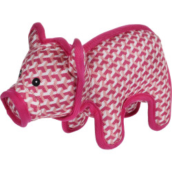 animallparadise Strong Stuff Pink Piglet 26 cm. for dogs. Chew toys for dogs