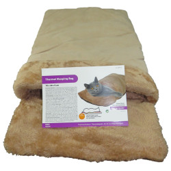 animallparadise Thermal sleeping bag for cats. 70 x 40 x 9 cm Bedding