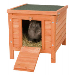 Habitat voor kleine dieren, voor konijnen . 60 x 47 x 50 cm animallparadise AP-62392 Hutch