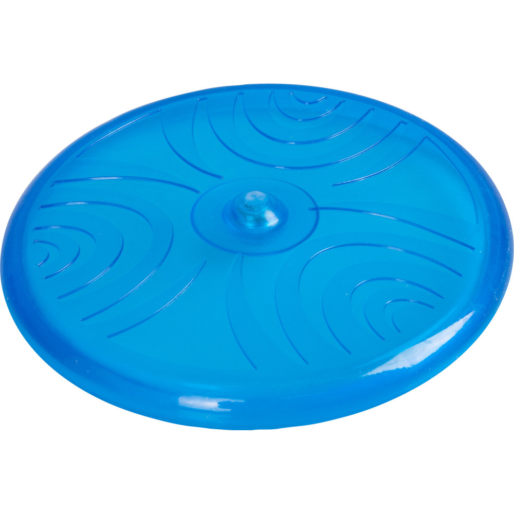 animallparadise TPR flying disc toy ø 20 cm blue + LED. For dogs. Frisbees for dogs