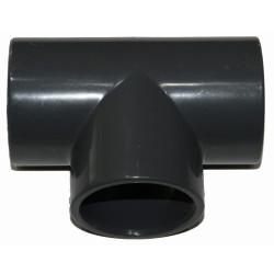 Zestaw 2 szt. PVC Te 90° równa się 50 mm tuleja PN16 JB-STI1050-X02 jardiboutique