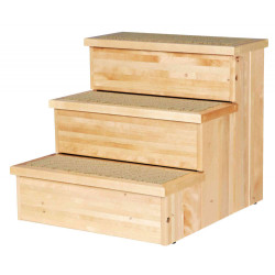 Schody drewniane dla małych psów o wymiarach 40 x 38 x 45 cm AP-3943 animallparadise