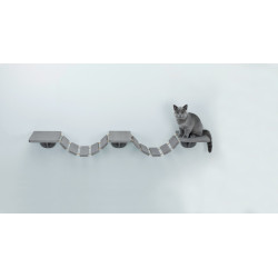 AP-49930 animallparadise Escalera de escalada de 150 cm para montaje en pared - Cat Espacio de montaje en la pared