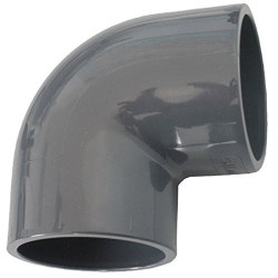 Jardiboutique Elbow ø 32 mm, PVC pressure to glue. PVC PRESSURE CONNECTION